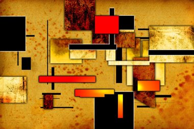 Soyut Yağlıboya Resim