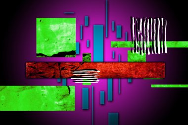 Soyut Yağlıboya Resim