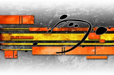 Soyut Yağlıboya Resim