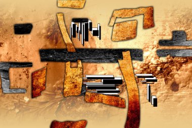 Soyut Yağlıboya Resim