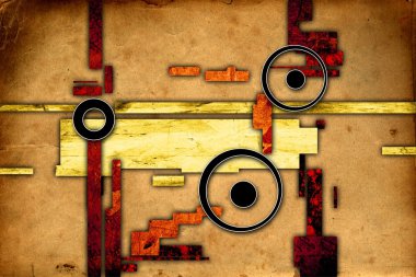 Soyut Yağlıboya Resim