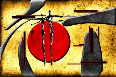 Soyut Yağlıboya Resim