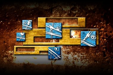 Soyut Yağlıboya Resim