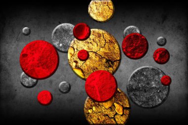 Soyut Yağlıboya Resim