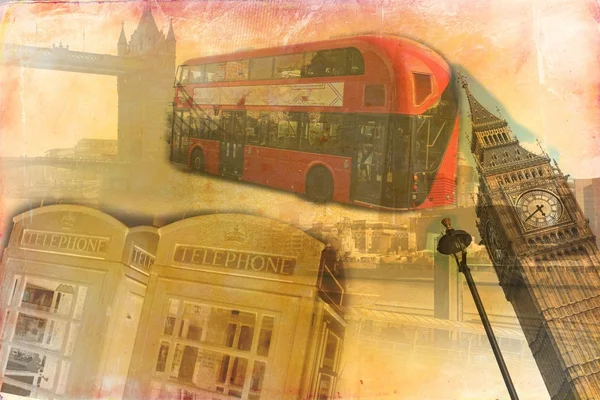 London art design illustration — Stock Photo, Image