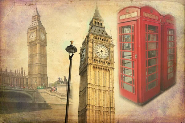 Лондон мистецтва дизайн рисунку — стокове фото