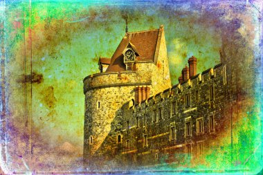 Londra Kalesi vintage tasarlamak