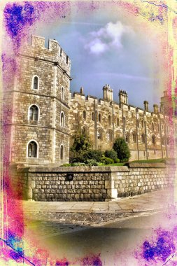 Londra Kalesi vintage tasarlamak