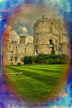 Londra Kalesi vintage tasarlamak