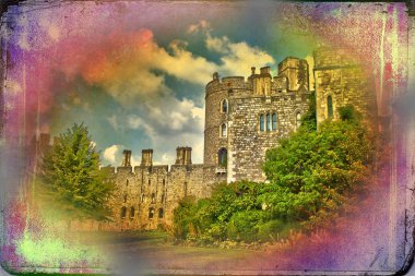 Londra Kalesi vintage tasarlamak