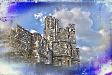 Londra Kalesi vintage tasarlamak