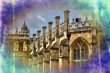 Londra Kalesi vintage tasarlamak