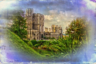 Londra Kalesi vintage tasarlamak