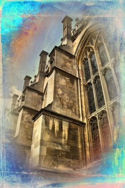 Londra Kalesi vintage tasarlamak