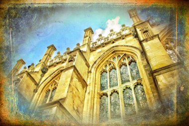 Londra Kalesi vintage tasarlamak