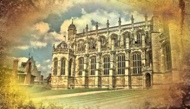 Londra Kalesi vintage tasarlamak