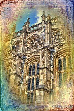 Londra Kalesi vintage tasarlamak