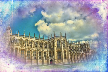 Londra Kalesi vintage tasarlamak