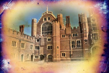 Londra Kalesi vintage tasarlamak