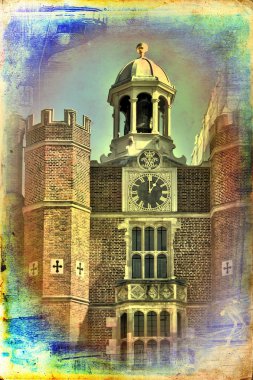 Londra Kalesi vintage tasarlamak