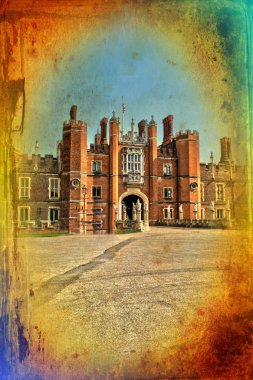 Londra Kalesi vintage tasarlamak