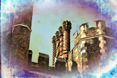 Londra Kalesi vintage tasarlamak