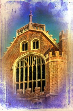 Londra Kalesi vintage tasarlamak