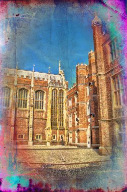 Londra Kalesi vintage tasarlamak