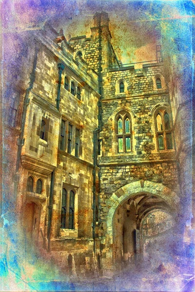 Londra Kalesi vintage tasarlamak