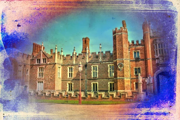 Λονδίνο κάστρο vintage σχεδιασμό εικονογράφηση — Φωτογραφία Αρχείου