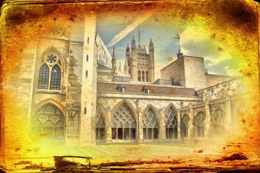 Londra Kalesi vintage tasarlamak