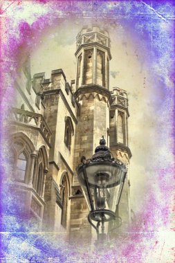 Londra Kalesi vintage tasarlamak