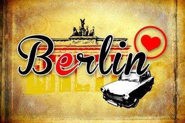 Berlin vintage sanat tasarlamak