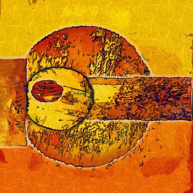 soyut renk tasarımı sanat illüstrasyonu