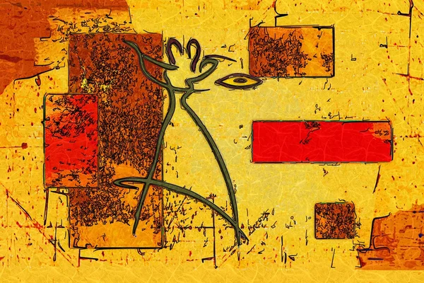 soyut renk tasarımı sanat illüstrasyonu