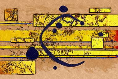 soyut renk tasarımı sanat illüstrasyonu