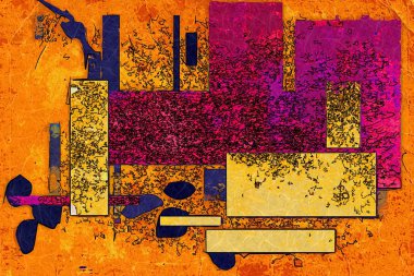 soyut renk tasarımı sanat illüstrasyonu