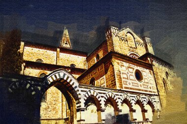 Floransa sanat illüstrasyon resim