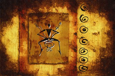 soyut renk tasarımı sanat illüstrasyonu