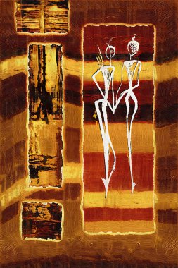 soyut renk tasarımı sanat illüstrasyonu