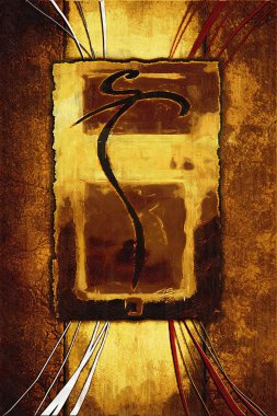 soyut renk tasarımı sanat illüstrasyonu