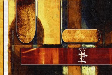 soyut renk tasarımı sanat illüstrasyonu