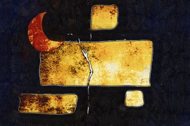 soyut renk tasarımı sanat illüstrasyonu