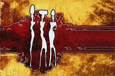 soyut renk tasarımı sanat illüstrasyonu