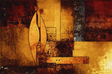 soyut renk tasarımı sanat illüstrasyonu