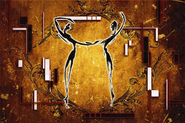 soyut renk tasarımı sanat illüstrasyonu