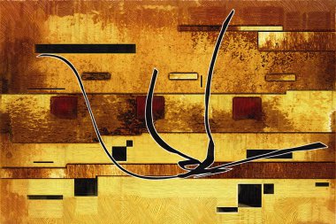 soyut renk tasarımı sanat illüstrasyonu