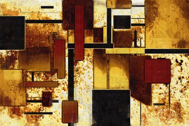 soyut renk tasarımı sanat illüstrasyonu