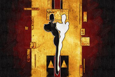 soyut renk tasarımı sanat illüstrasyonu