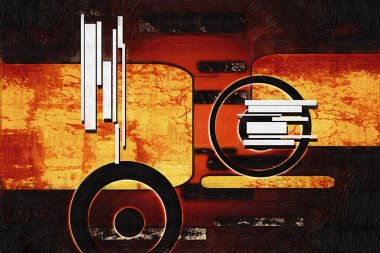 soyut renk tasarımı sanat illüstrasyonu